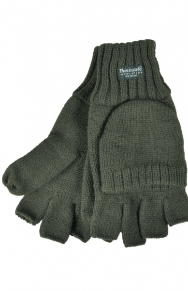 Fischer Handschuhe, Outdoor Handschuhe zum Fäustling wendbar , Finger Handschuhe